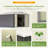 10 ft. W x 12 ft. D Outdoor Metal Storage Shed-104234570