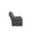 Zubaida Dark Gray Polish Microfiber Power Motion Glider Recliner
