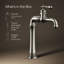 Artifacts Gentleman's Single Hole Bathroom Faucet with Drain Assemby-161633460