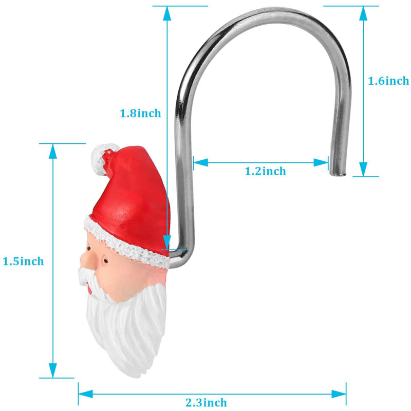 Stainless Steel Shower Curtain Hook