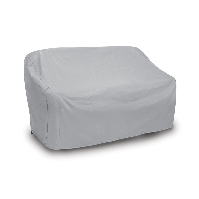 Outdoor Patio Sofa Cover, 35" H x 58" W x 35" D, Gray