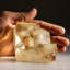 Calcite jumelée du quartier de Nasik, Maharashtra, Inde