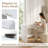 Medium White Makeup Vanity With Led Mirror And Drawer-32431394