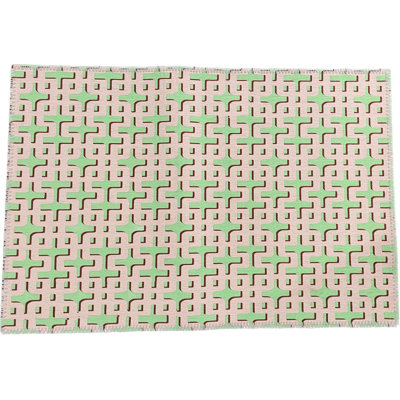 Chiang Mai Microfiber Rectangle Washable Rug