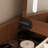Solid Wood Makeup Vanity with Flip Mirror and Lighting Modes-834786300-812106582