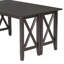 Ensemble de salle à manger 6 pièces en bois massif avec 4 chaises et banc pour la salle à manger-585908692-585908693