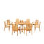 Hari Outdoor Teak Dining Set-1822945286-1875635636