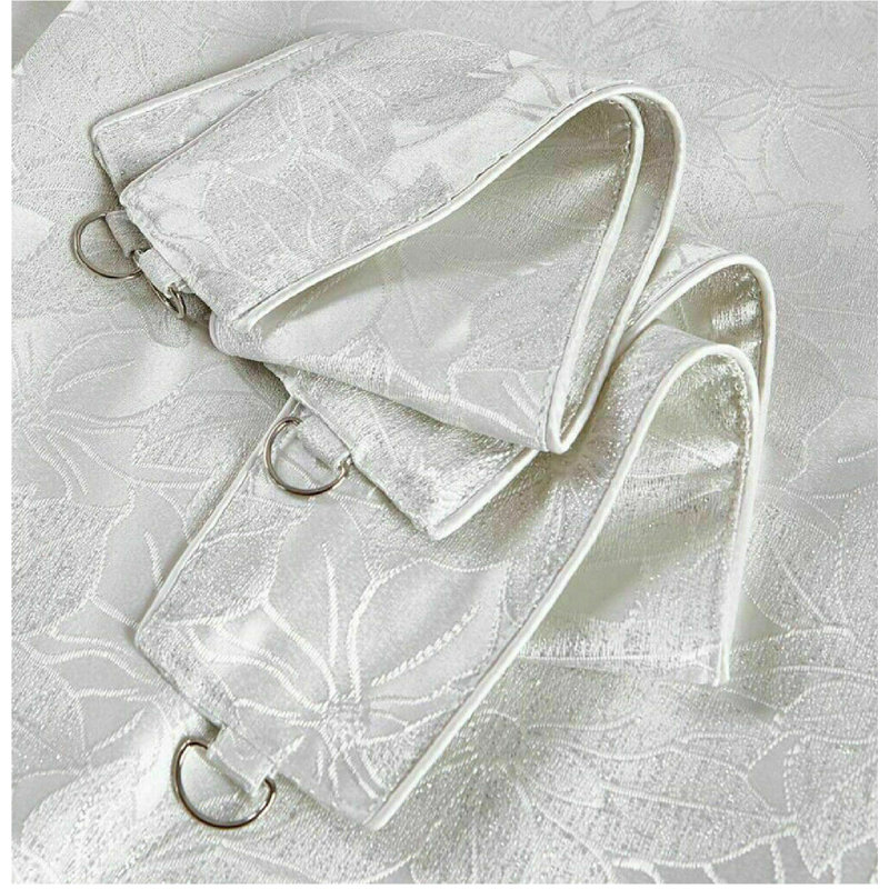 Dunaway Room Darkening Curtain Pair, Cream, 168cm Width x 183cm Drop