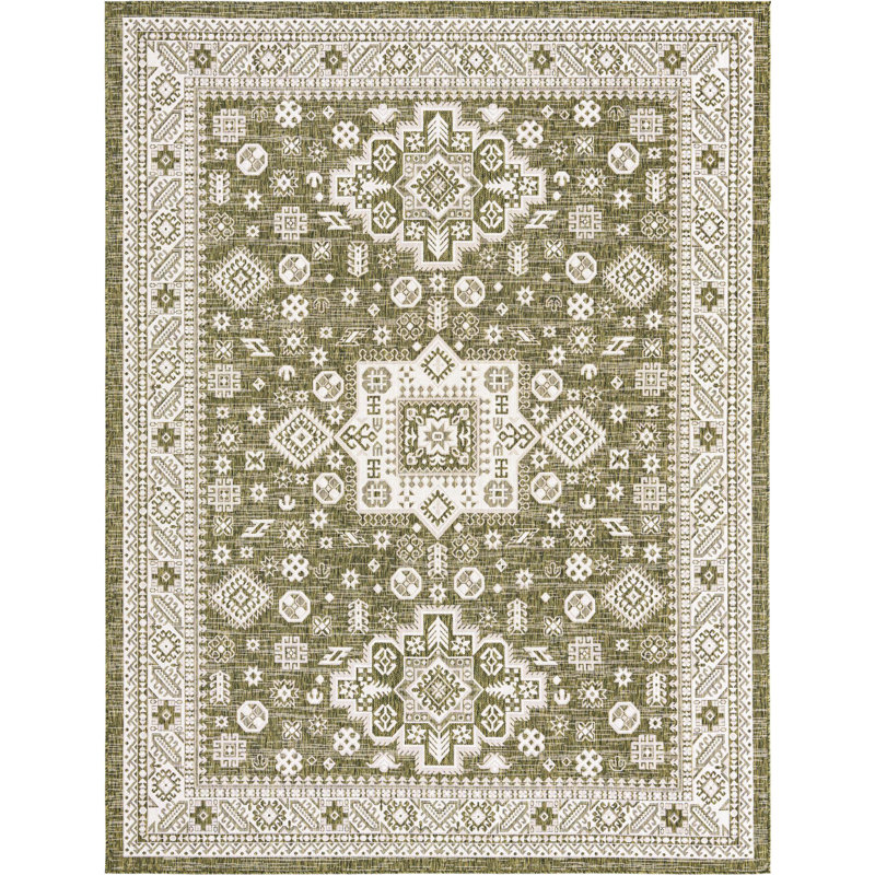 Tapis d'extérieur Chand, Rectangle 9 pi x 12 pi
