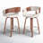 Archaimbaud Swivel Upholstered Counter Stool