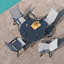 Alysea 4 - Person Patio Dining Set with Square Table