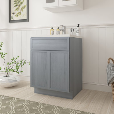 Base de meuble-lavabo simple 24 po seulement