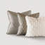 Housse et insert de coussin carré Halo Jadis Snow-20417912