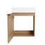 18'' Floating Wall-Mounted Bathroom Vanity With White Resin Sink & Soft-Close Cabinet Door