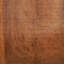 Sculpture brune en teck
