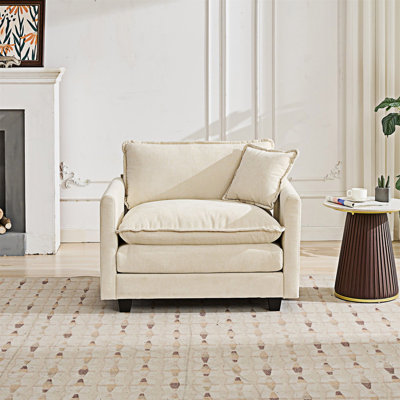 Upholstered Single Sofa