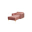 Dublin Velvet Chaise Lounge