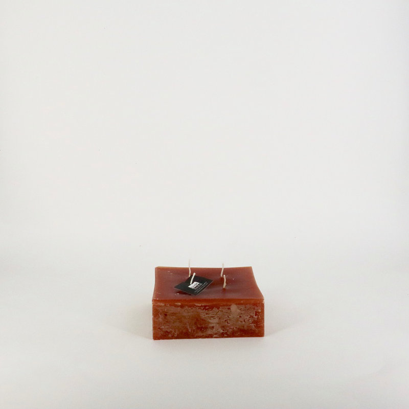Bougie votive non parfumée, Cognac