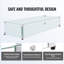 112.8cm x 36.7cm Rectangle Glass Fire Pit Accessory