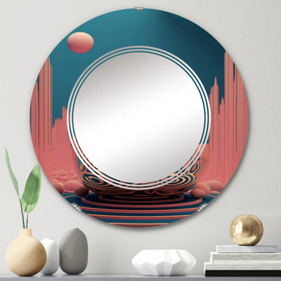 Boxster - Miroir mural moderne rond