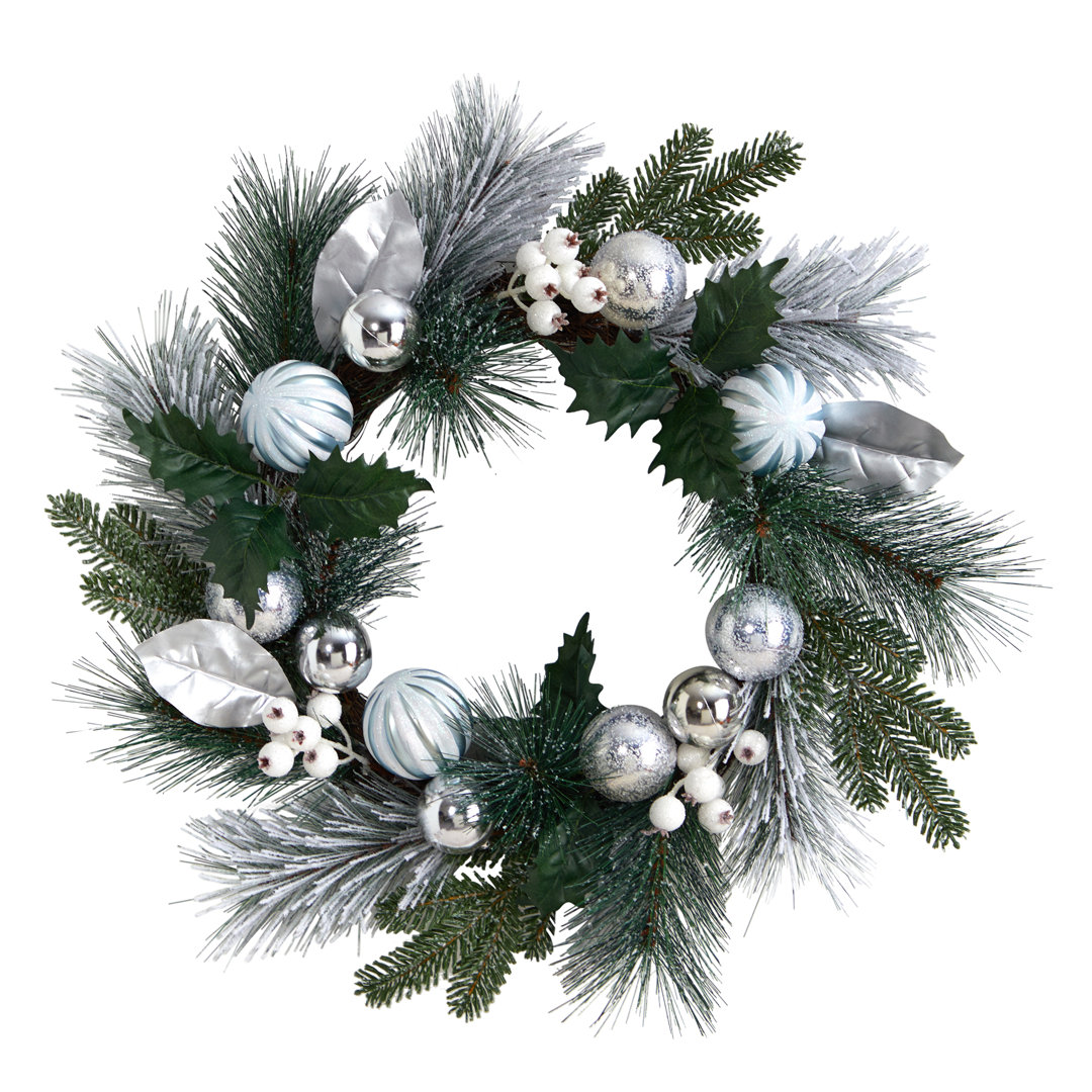 Faux 24'' Wreath The Holiday Aisle®