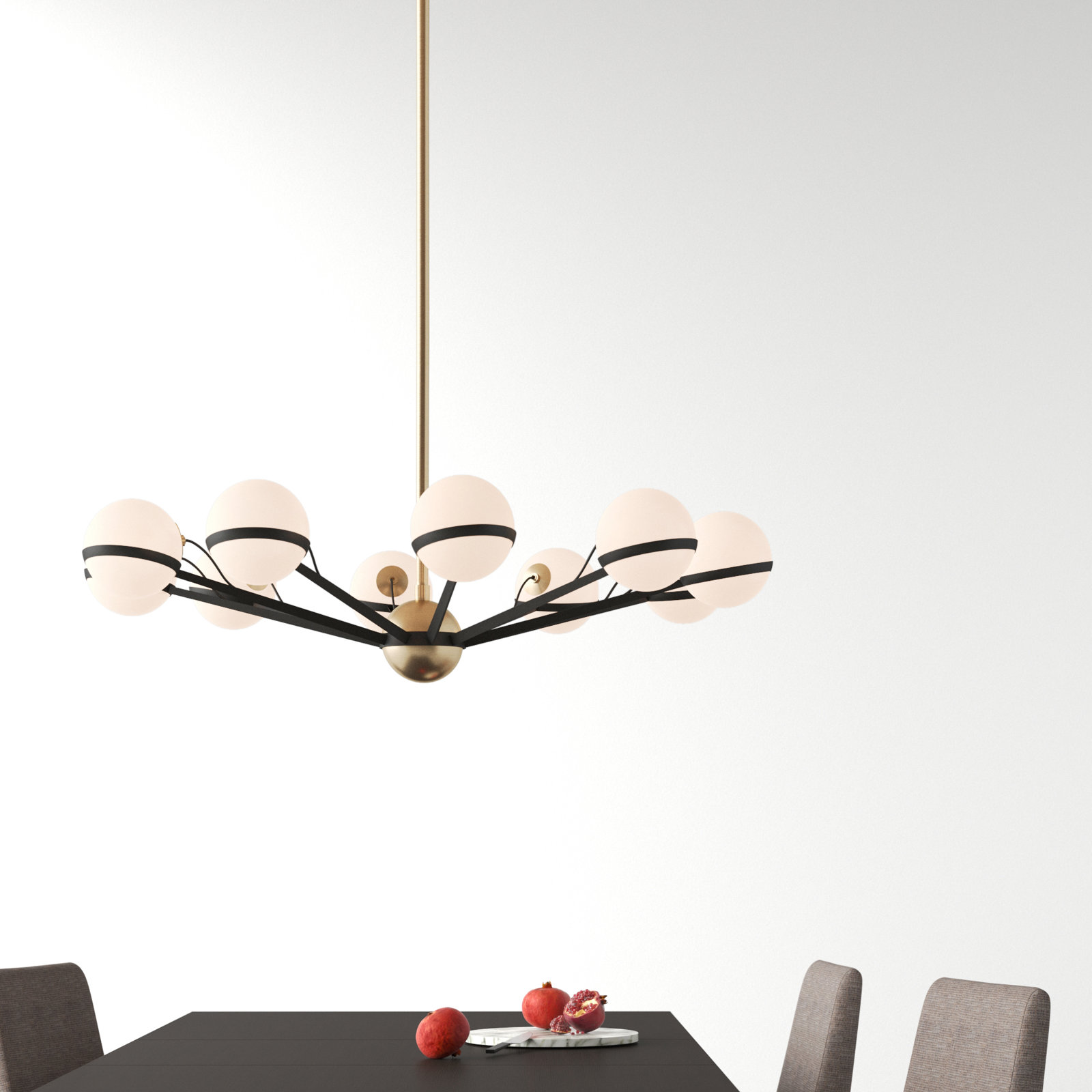 Ryter 10 - Light Sputnik Chandelier