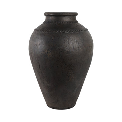 Handmade Clay Floor Vase