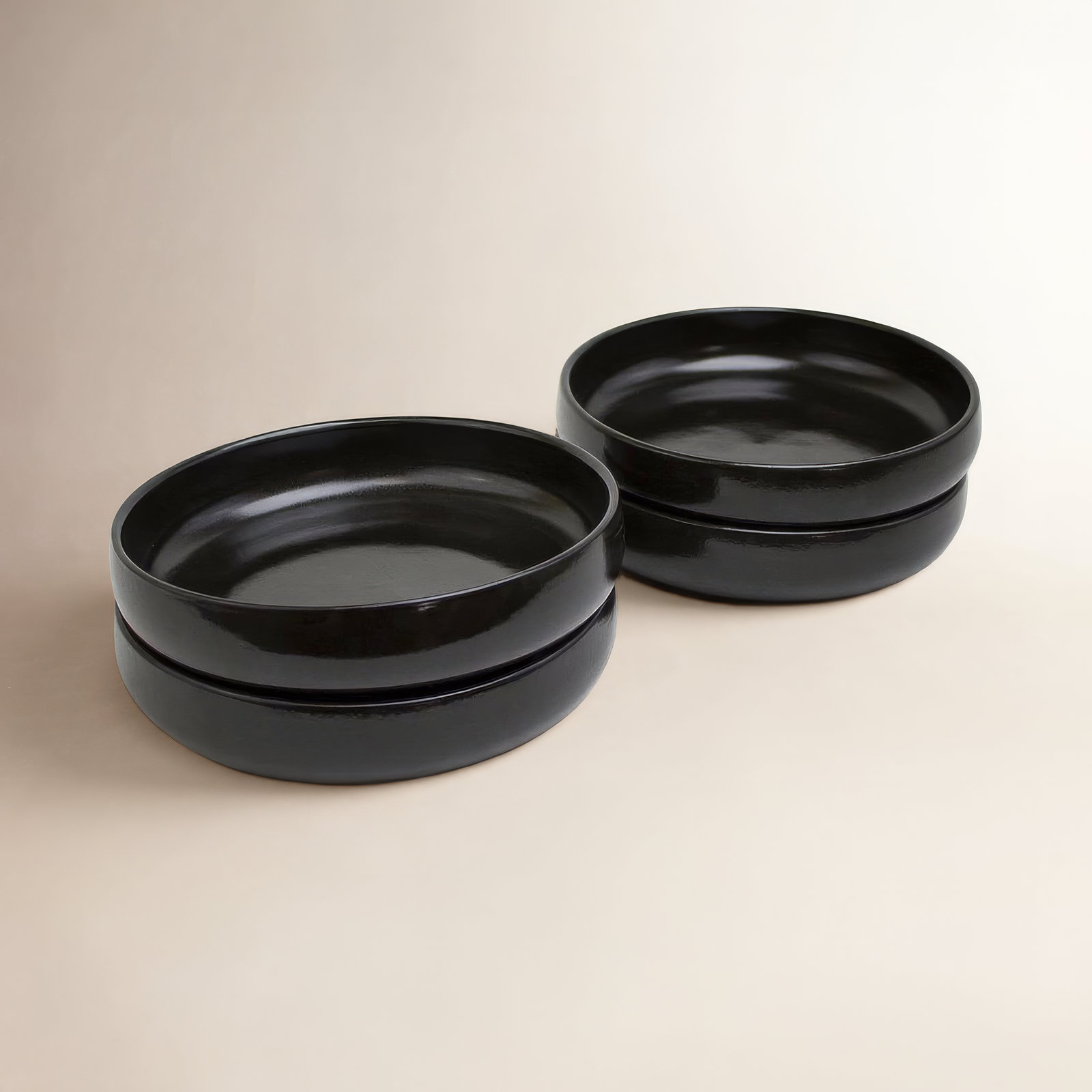 Borgen 33 oz. Salad Bowl, Onyx
