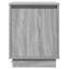 Bedside Cabinet With 2 Pcs 39 X 34.5 X 50 Cm-1400603454