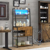 Coffee Bar With Storage 