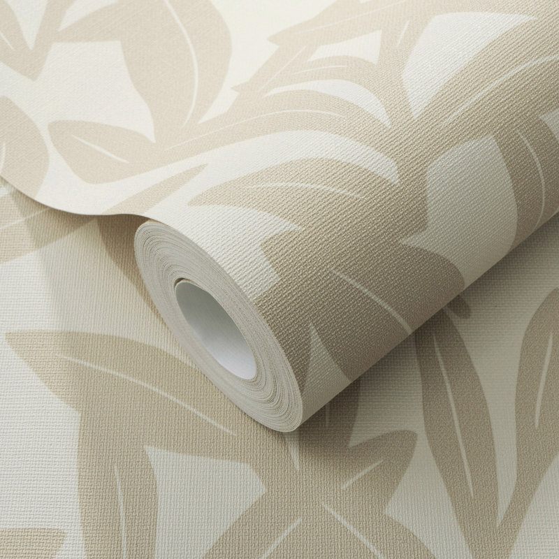 Papier peint Shadowleaf, Beige