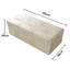 Airiona 102cm Wide Rectangle Striped Standard Ottoman with Storage-45232553