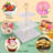 2Pcs 3 Tier Plastic Cake Display Stand Dessert Serving Tray Stand Square