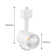 Dimmable LED Track Lighting Heads Compatible with Single Circuit H Type Rail Ceiling Spotlight for Accent Task Wall Art Exhibition