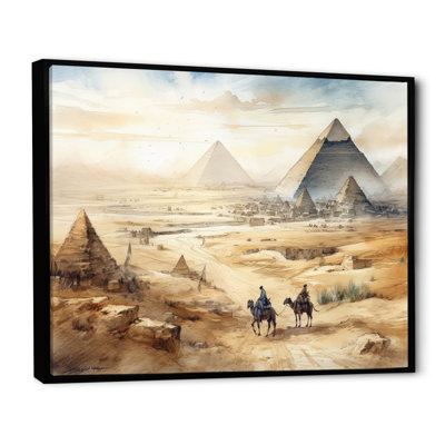 Camel Ride Through the Desert II - reproduction