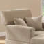 Chaise longue rembourrée en tissu 39,76 po-1990492641