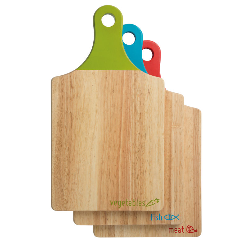 Icon Paddle Rubber Wood Chopping Board