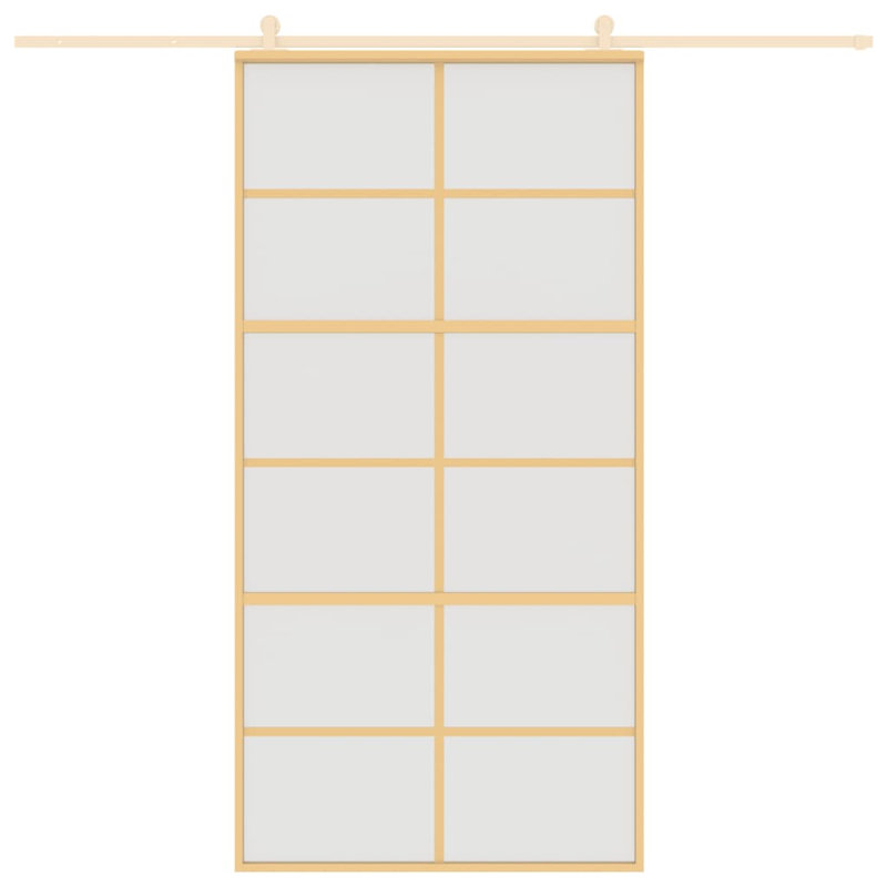 Hilger Metal Sliding Doors, 205cm H x 102.5cm W