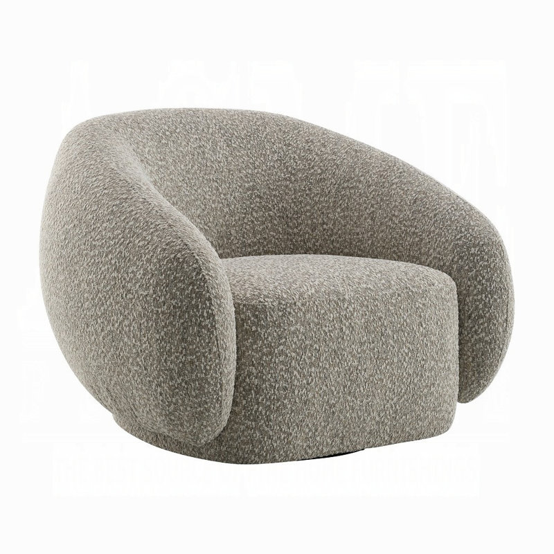 Chaise Isabel avec pivot, Brun