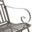 Ariauna Iron Outdoor Bench-691777127