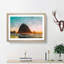 Birds Flying Over The Beach Painting - Single Picture Frame Print on MDF-56633068-56633069