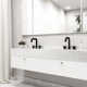 Wythe 9" H Two Handle Widespread Bathroom Faucet 
