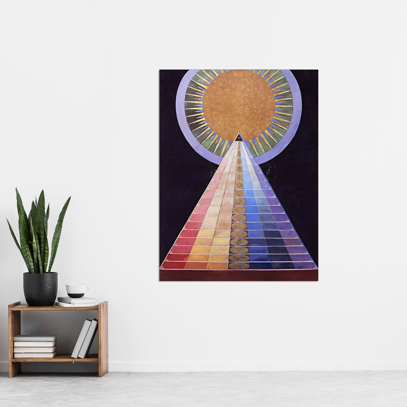 George Oliver Group X No 1 Altarpiece Abstract by Hilma Af Klint ...