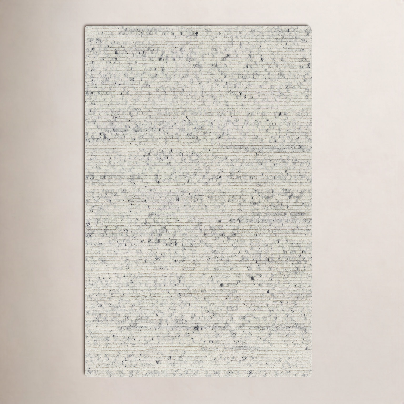 Morell Hand-Loomed Ash Wool Rug, Rectangle 10' x 14'