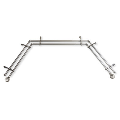 Tringle à rideaux double Campanella