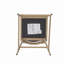 Ensemble de 2 tabourets de bar de style campagnard avec cadre en fer sans accoudoirs Christopher Knight Home® l 18 po x P 20,75 po x H 40,1 po