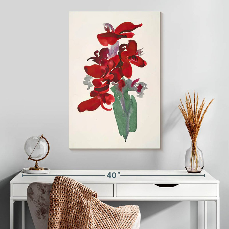 Harnek Red Canna 1915, H 30 po x l 20 po