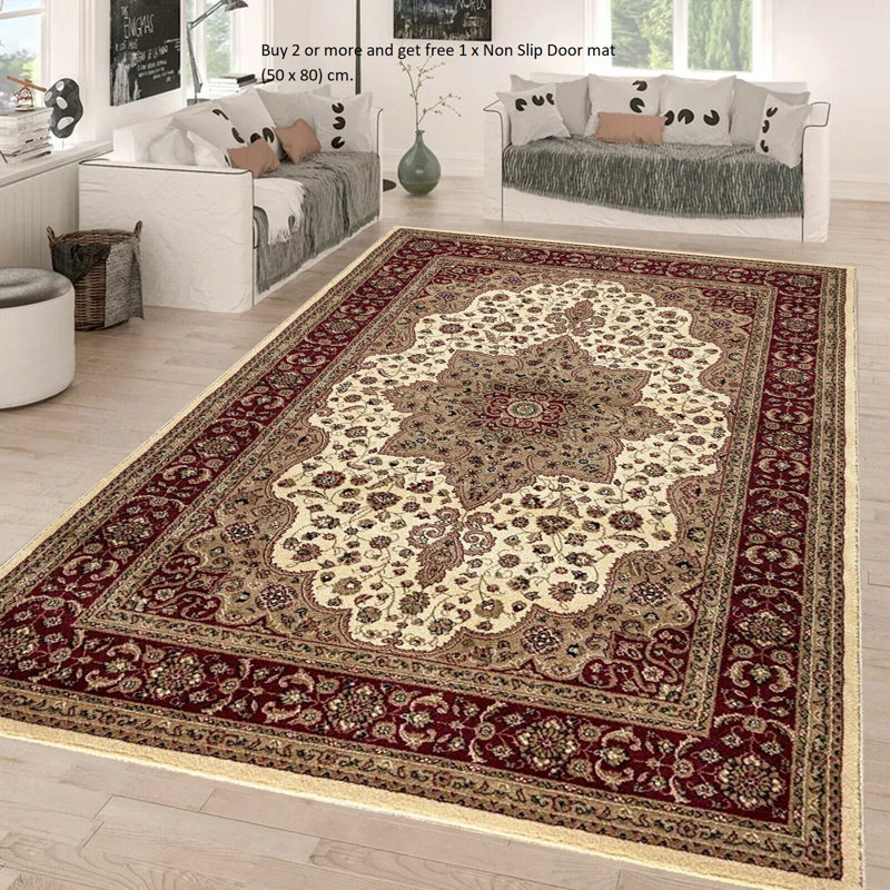 Floral 200cm X 290cm Area Rug
