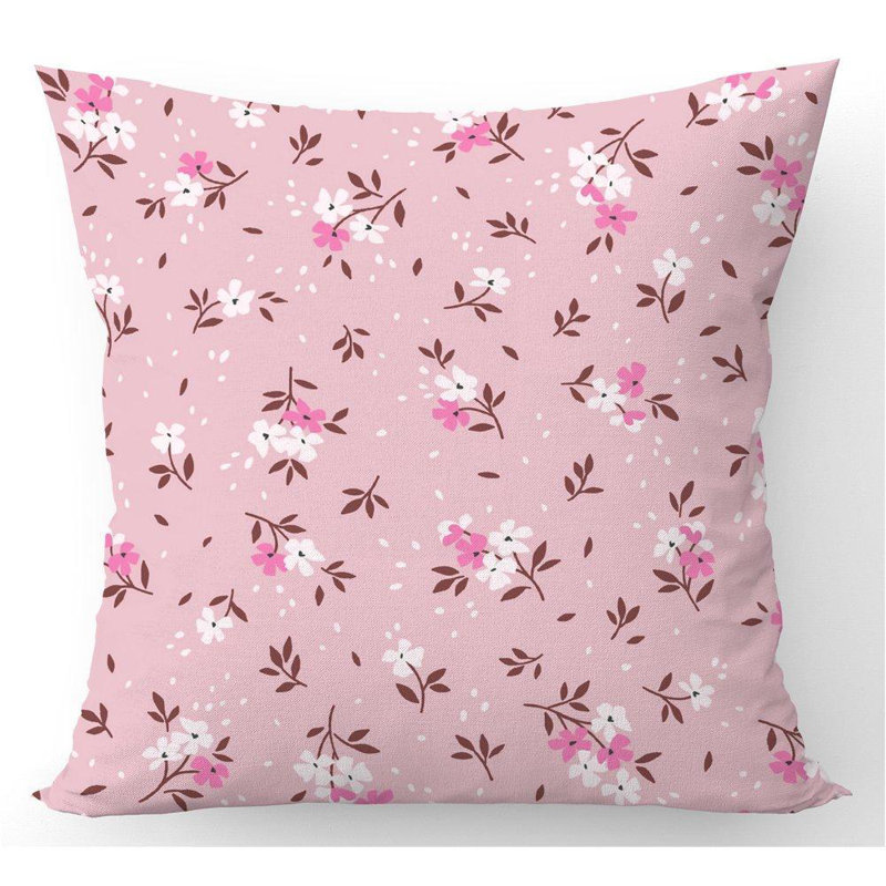 Valjean Pretty Floral Square Throw Cushion