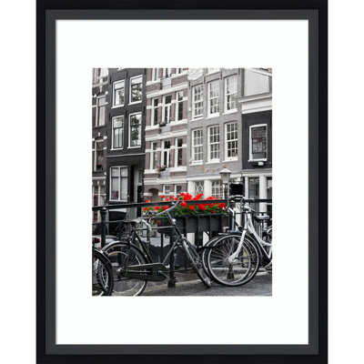 Blairsville Black Picture Frame with Mat